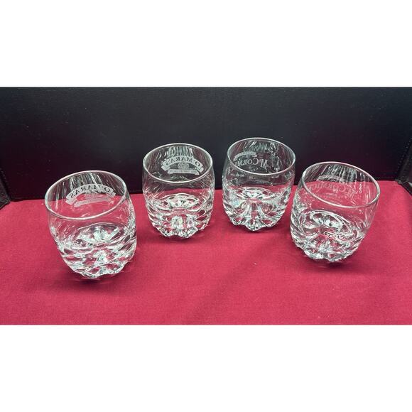 O'MARA'S IRISH COUNTRY CREAM Pat O'Mara SIGNED Ribbon Logo Shield Set of 4 - Picture 4 of 6